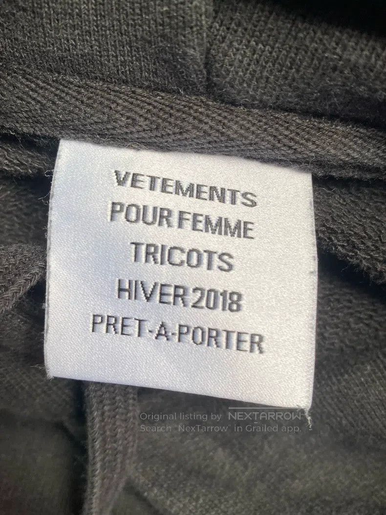Vetements Vetements Fake Two-Piece Hoodie Size US XS / EU 42 / 0 - 5 Thumbnail