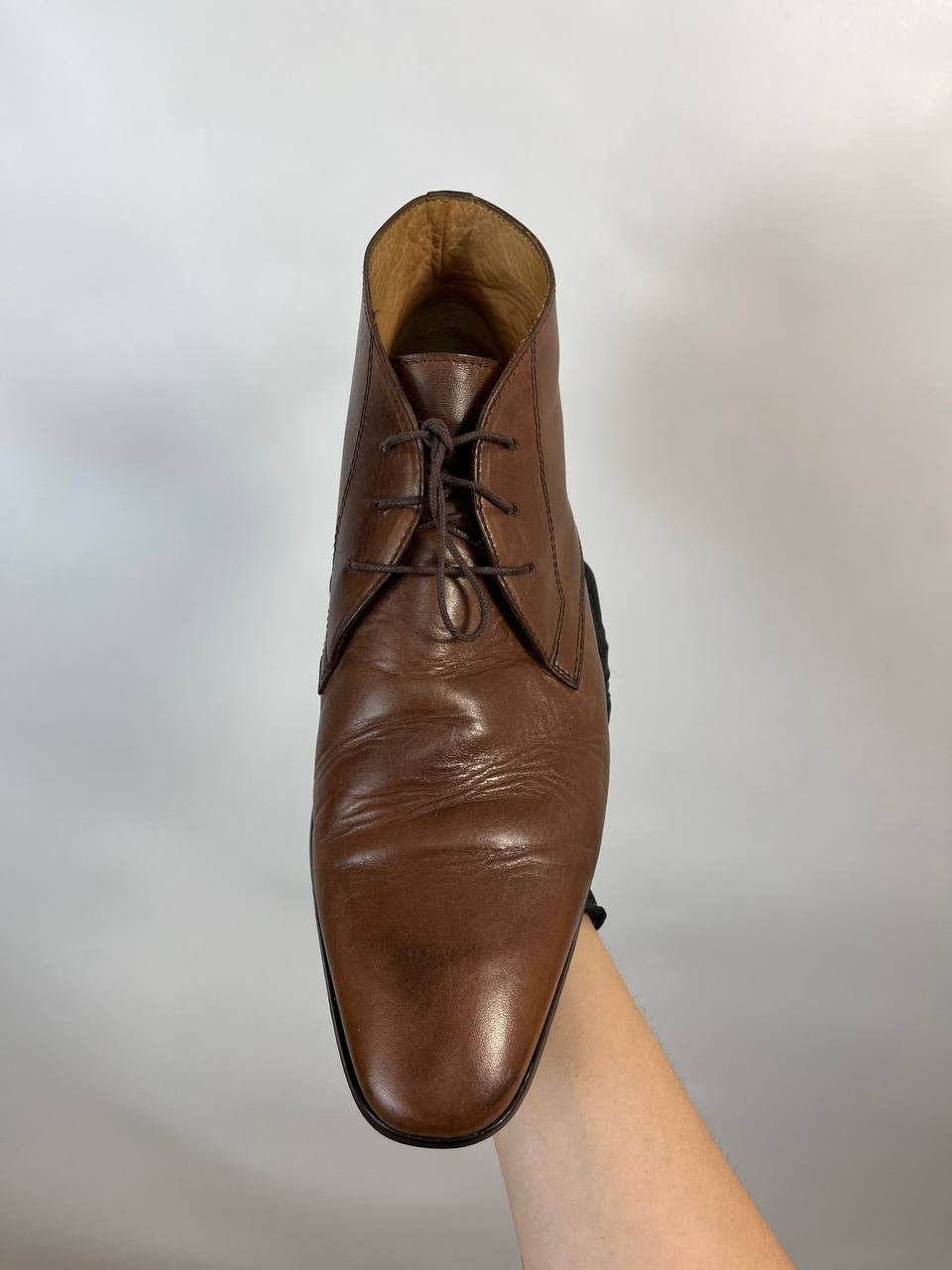Handmade Brett & Sons Handmade Brown Boots Men’s Size 42 Size US 9 / EU 42 - 2 Thumbnail