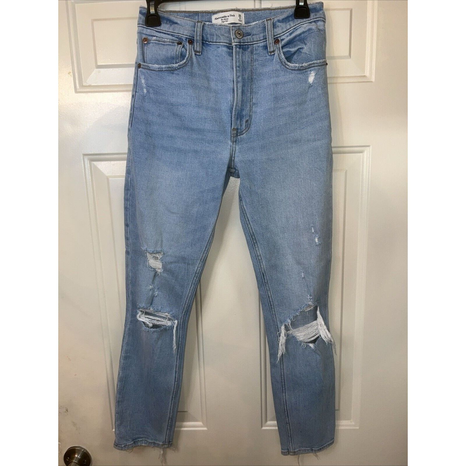 Abercrombie & Fitch Abercrombie & Fitch Jeans Women’s High Rise Skinny 26/2 Size 26" / US 2 / IT 38 - 1 Thumbnail