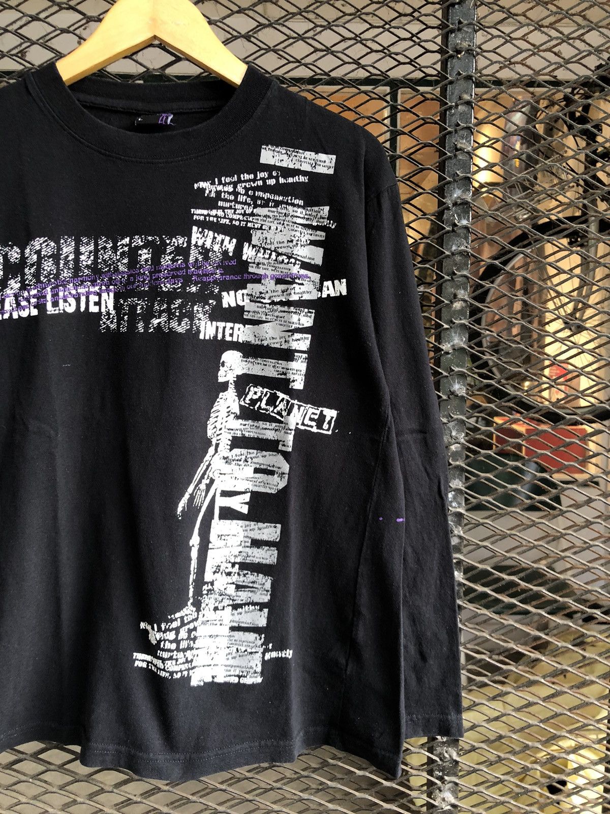 Japanese Brand THE BREAKERS POEM SHIRT SKULL GOTHIC LGBSTYLE Size US L / EU 52-54 / 3 - 2 Thumbnail