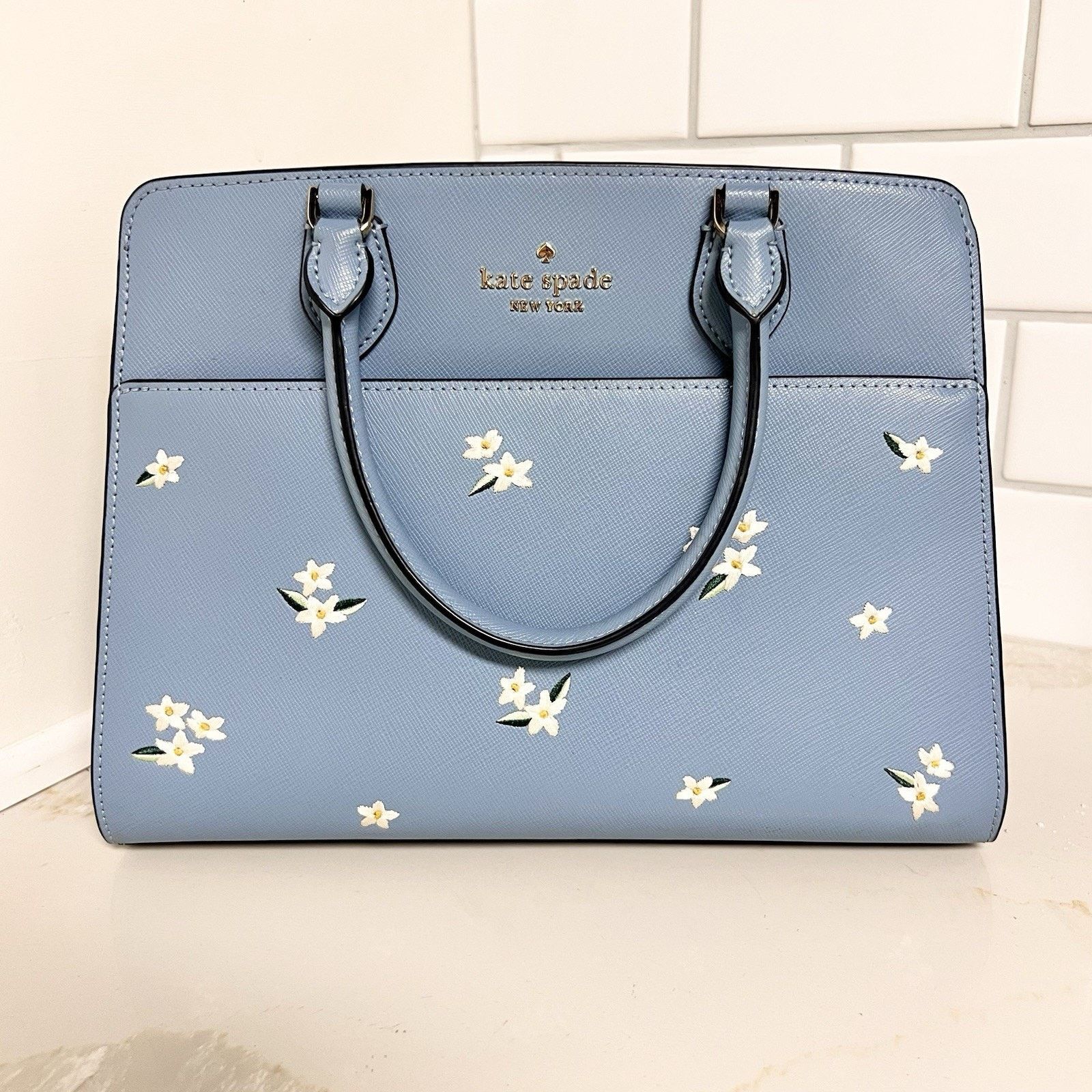 Kate Spade Kate Spade Madison M Crossbody Embroidered Floral Leather Size ONE SIZE - 2 Thumbnail