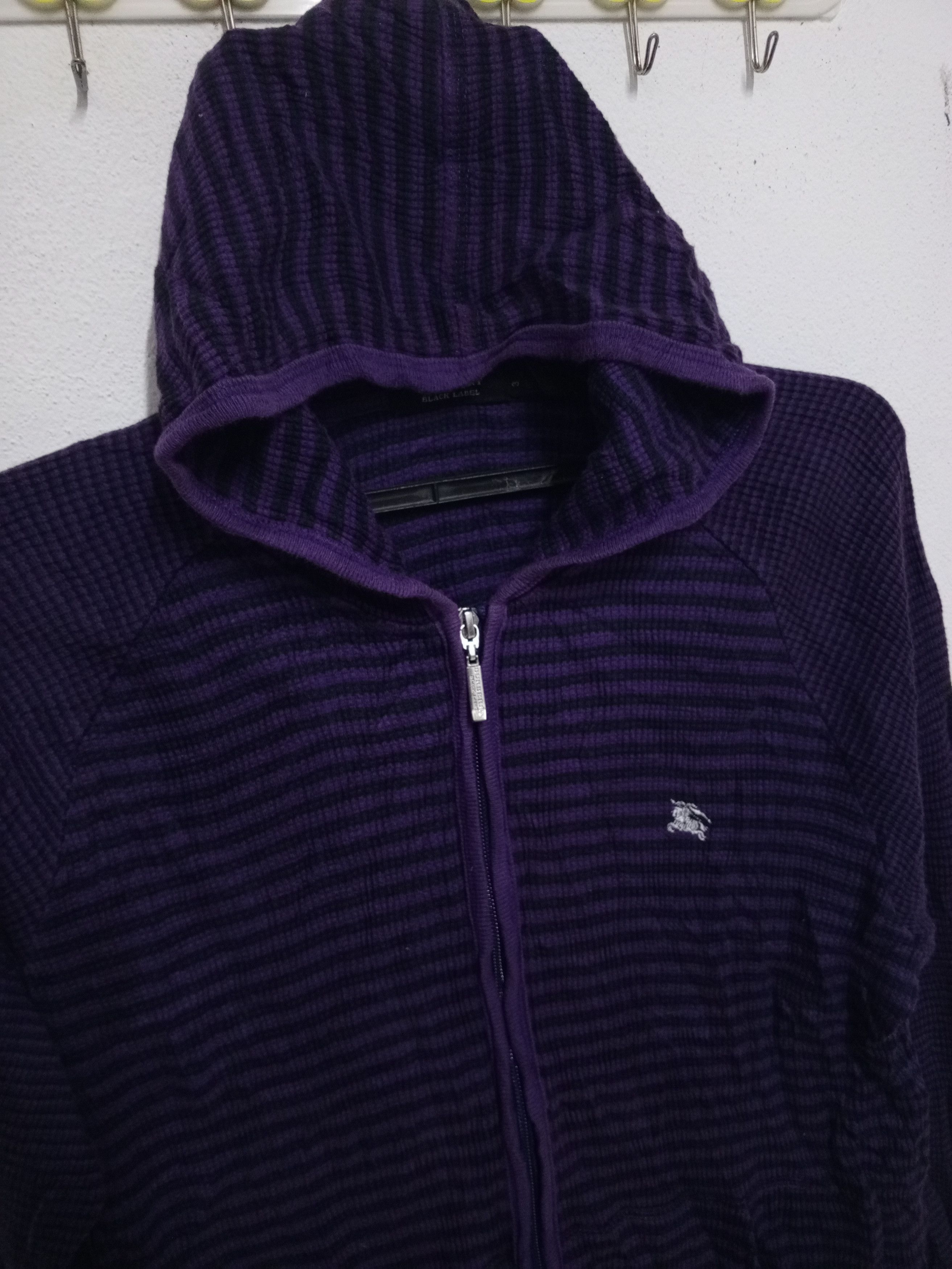 Burberry Burberry black label hoddies purple 🟣 rare Size M / US 6-8 / IT 42-44 - 3 Thumbnail