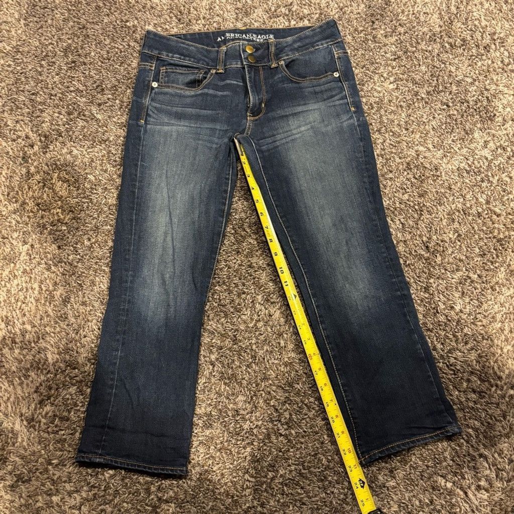 American Eagle Outfitters Women’s American Eagle Crop Jeans Size 30" / US 8 / IT 44 - 7 Thumbnail
