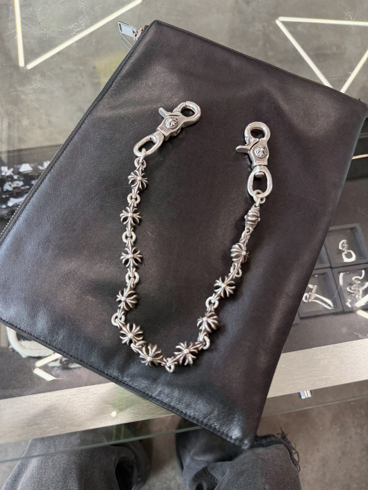 Chrome Hearts Chrome Hearts Plus Wallet Chain 18 Inch Size ONE SIZE - 1 Thumbnail
