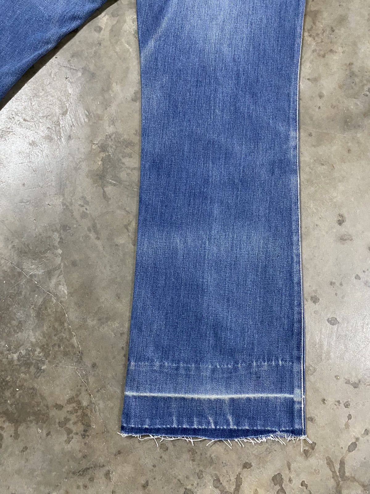 Jean × Levi's × Vintage Flare Jeans Vintage Levis Distressed Denim Boot Cut @220 Size US 32 / EU 48 - 18 Thumbnail