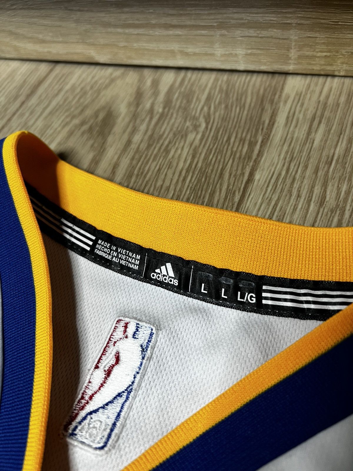 NBA Y2K Adidas Golden State Warriors 30 Curry Jersey Size US L / EU 52-54 / 3 - 7 Thumbnail