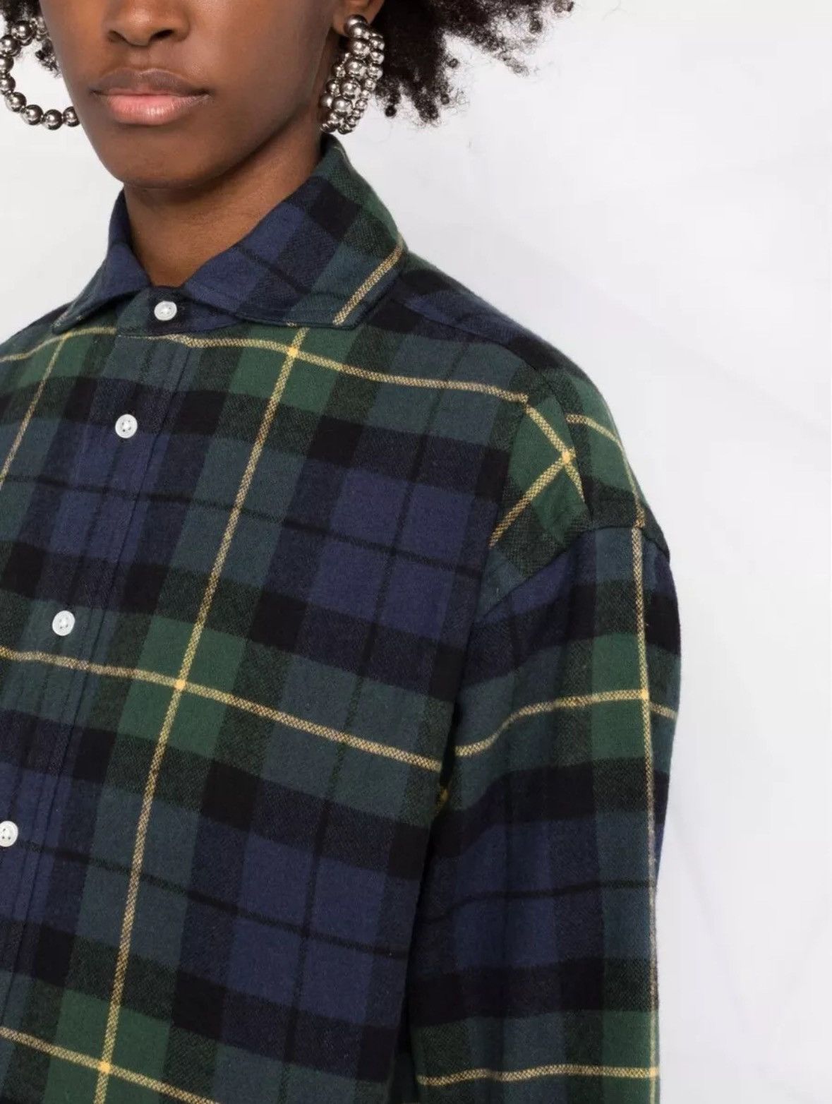 Polo Ralph Lauren × RRL Ralph Lauren 🔥Women’s Polo Ralph Lauren Plaid Cotton Shirdress RRP: 380$ Size S / US 4 / IT 40 - 2 Thumbnail