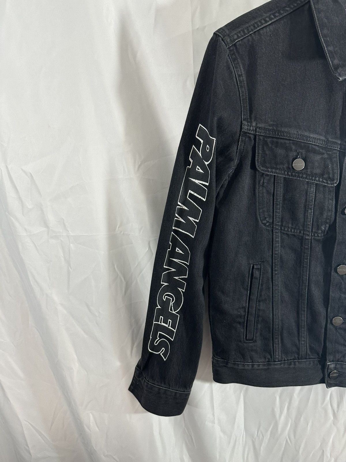 Palm Angels Palm Angels Denim Jacket Size US XS / EU 42 / 0 - 9 Thumbnail
