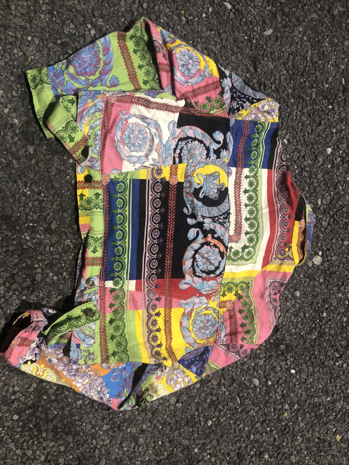 Other Multicolored abstract print classic style jacket Size L / US 10 / IT 46 - 6 Thumbnail