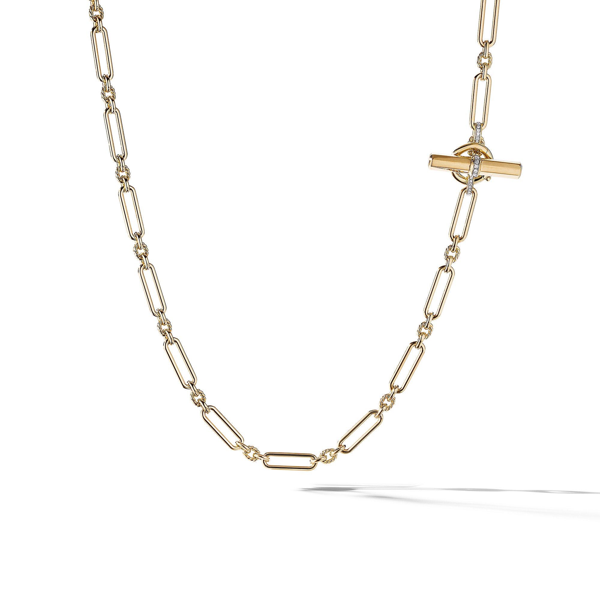 David Yurman o1w1db10526 N16744D Size:7/Necklace With Diamond in Golden Size ONE SIZE - 3 Thumbnail