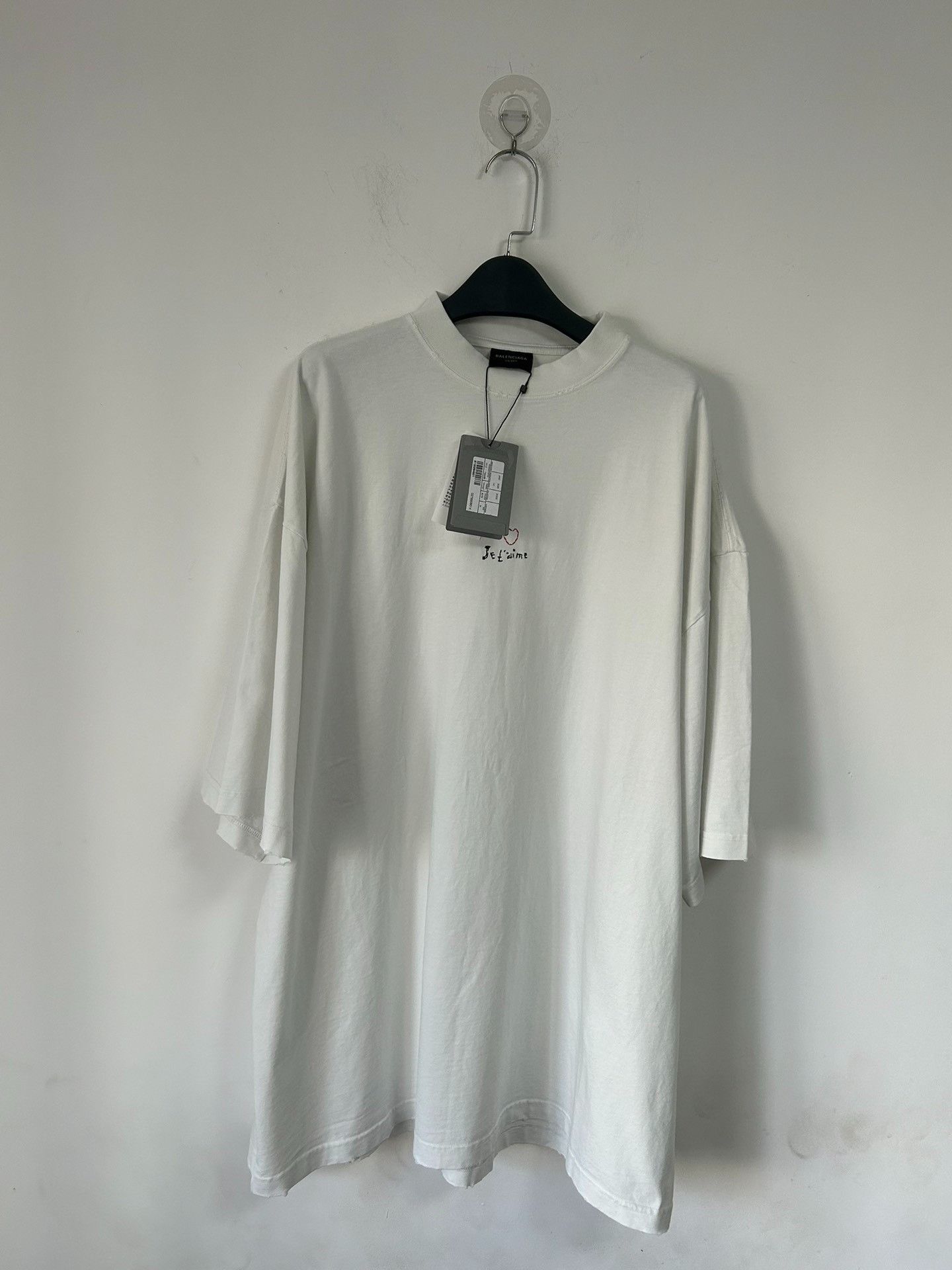 Balenciaga Balenciaga Tanabata Love Embroidered Small Logo Short Sleev Size US M / EU 48-50 / 2 - 1 Thumbnail