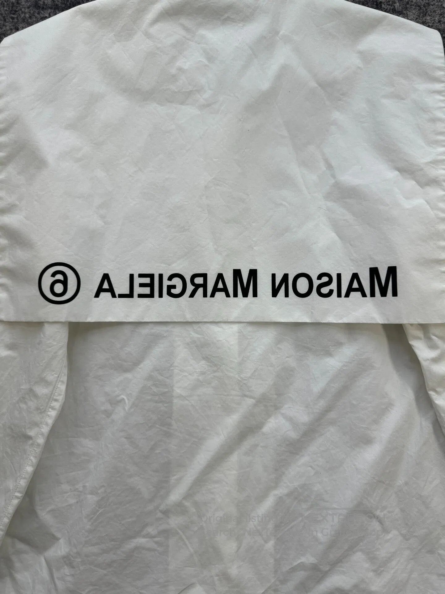 Maison Margiela Maison Margiela White Sailor Collar Shirt| Size S / US 4 / IT 40 - 5 Thumbnail