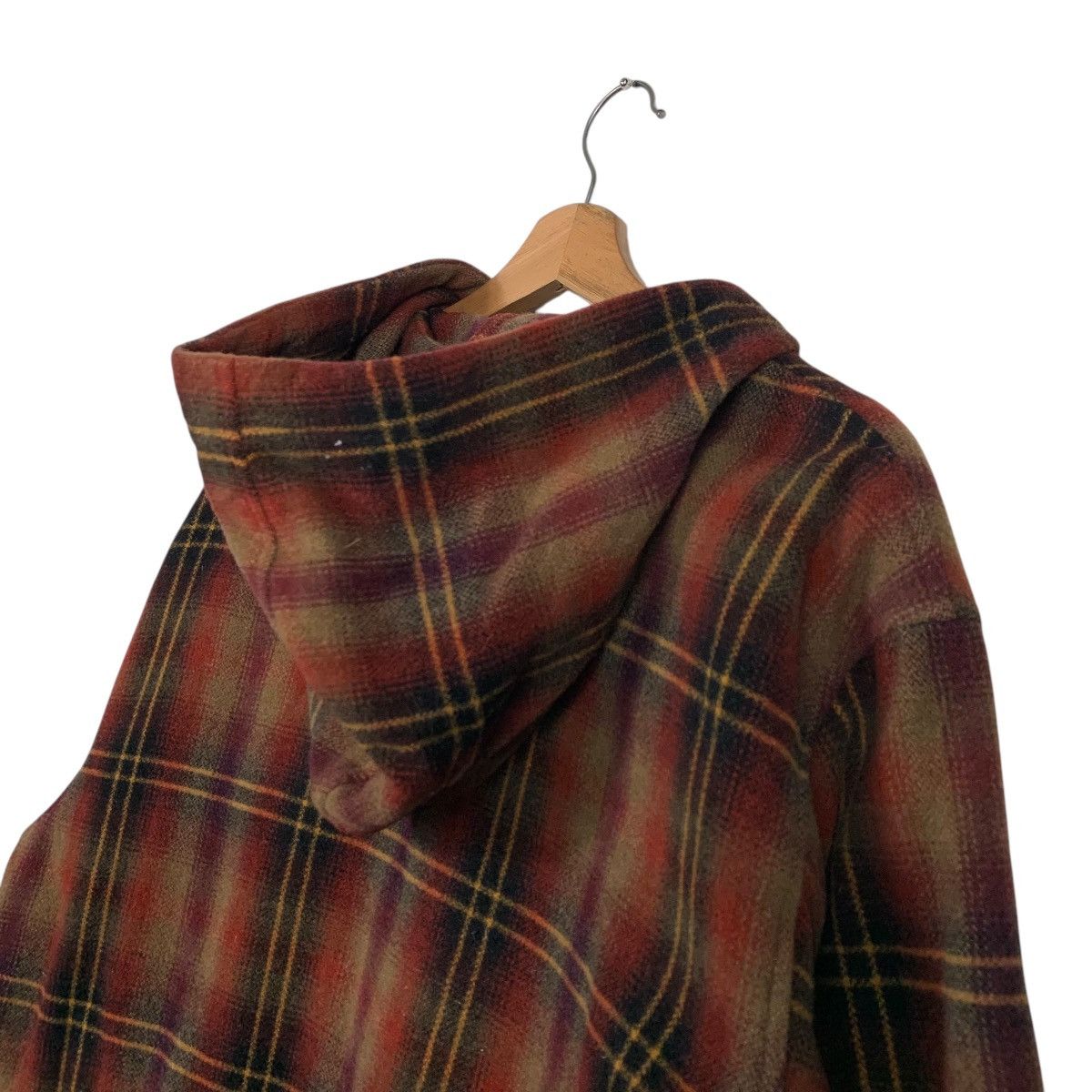 Japanese Brand Bad Guys Tartan Hooded Skate Jacket Size US M / EU 48-50 / 2 - 9 Thumbnail