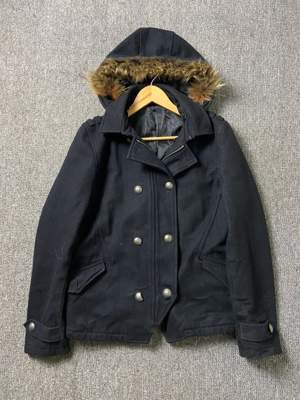 PPFM PPFM Double Breasted Napoleon Fur Jacket (198) Size US XL / EU 56 / 4 - 1 Thumbnail