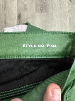 Purple Brand Purple Brand "Patent Film" Cargo Flare Jeans Size US 34 / EU 50 - 5 Thumbnail