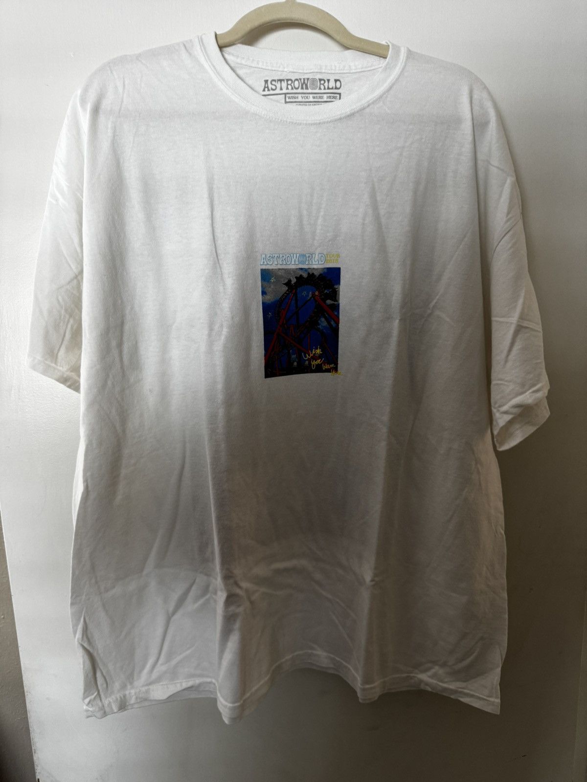 Travis Scott Travis Scott Roller Coaster Astroworld tee Size US XXL / EU 58 / 5 - 1 Thumbnail