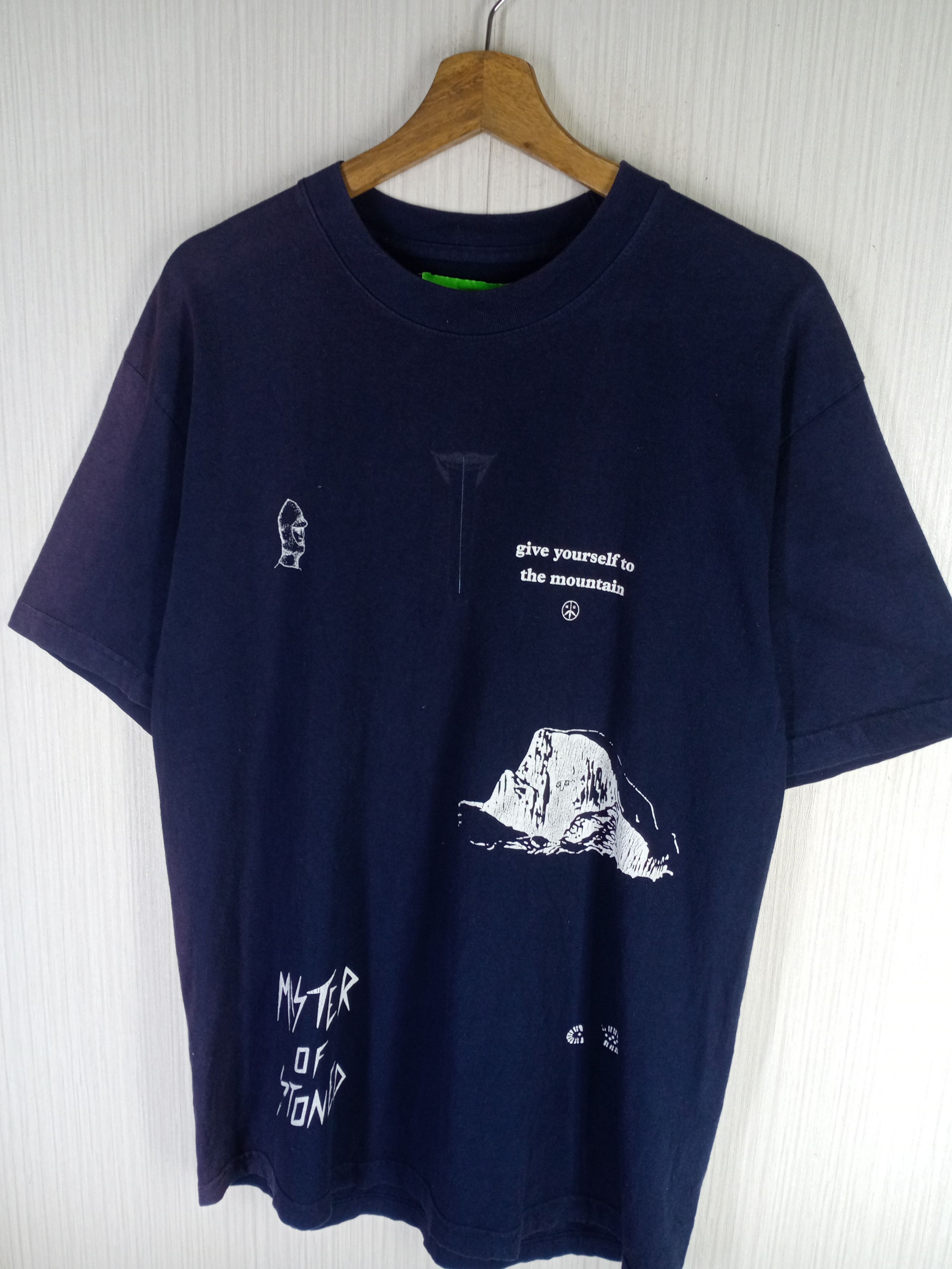 Mister Green × Vintage MASTER OF STONE Tshirt Size US M / EU 48-50 / 2 - 6 Thumbnail