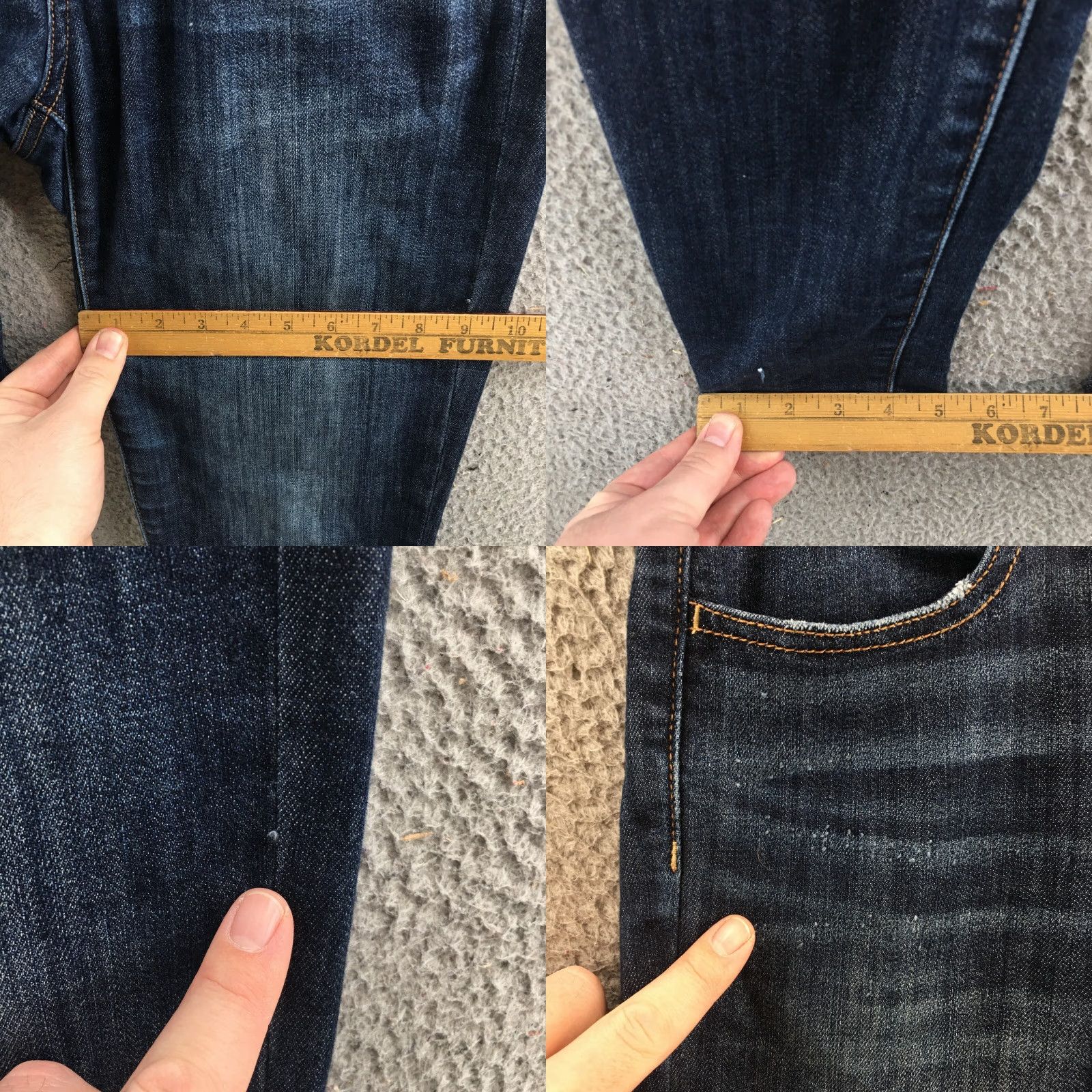 American Eagle Outfitters American Eagle Outfitters Jegging Jeans Womens 4 X-Long Denim Blue Dark Wash Jeans Womens XS-XL? Size 27" / US 4 / IT 40 - 8 Thumbnail