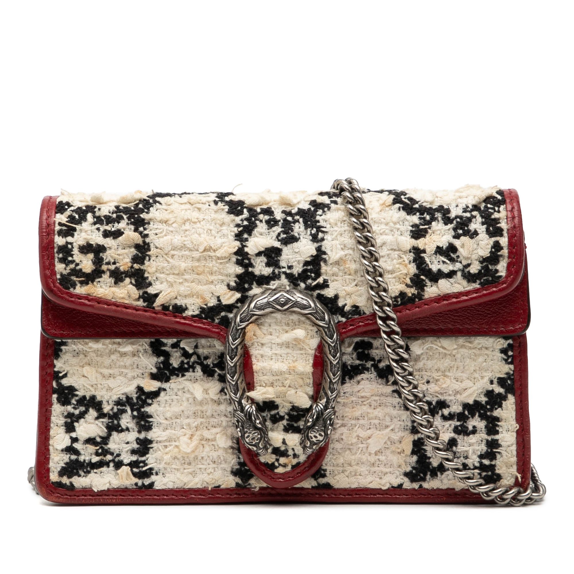 Gucci Gucci Mini GG Tweed Dionysus Crossbody Size ONE SIZE - 1 Thumbnail