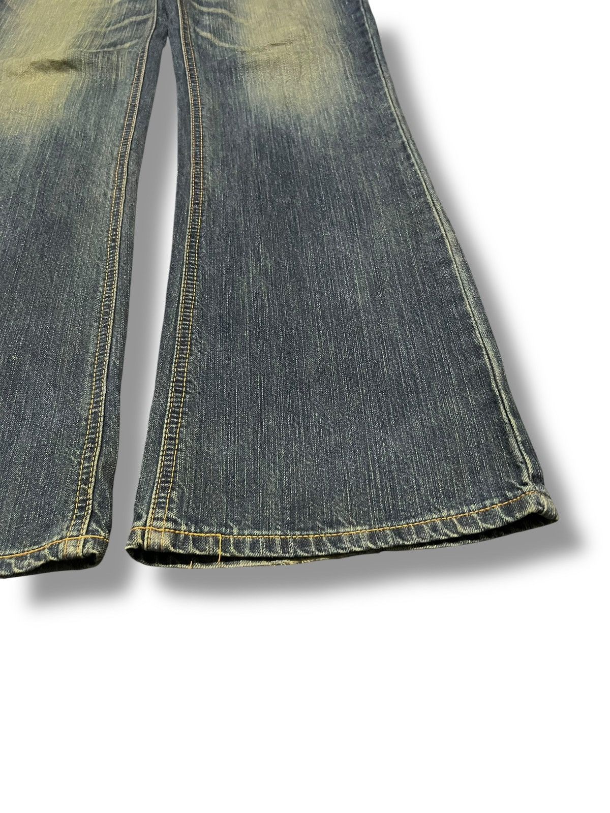 Edwin Flared Edwin 421 Exclusive Vintage - Faded Mud Wash Jeans Size US 33 - 7 Thumbnail