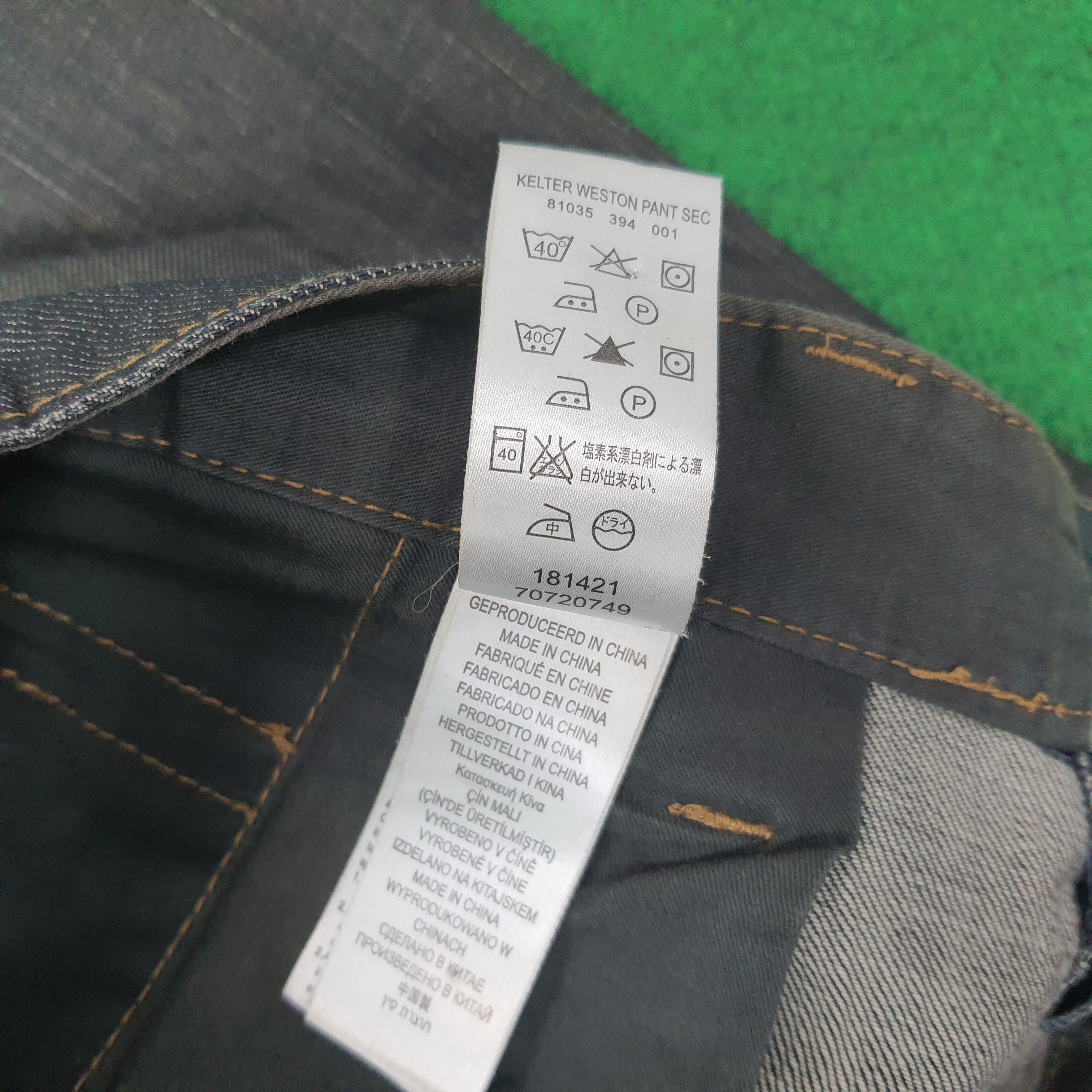 G-Star Vintage G-Star Raw Denim 3310 Jeans C228N15 Size US 32 / EU 48 - 10 Thumbnail