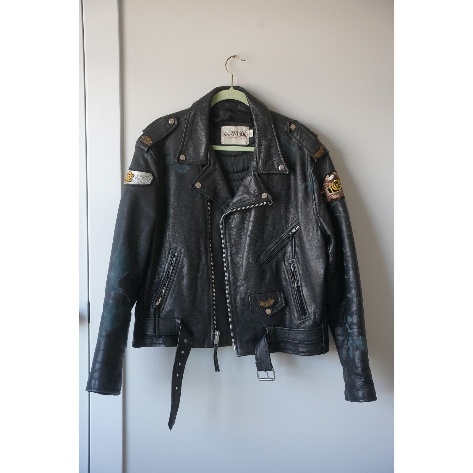 Harley Davidson Harley Davidson owners Group Leather Jacket Size US L / EU 52-54 / 3 - 1 Thumbnail