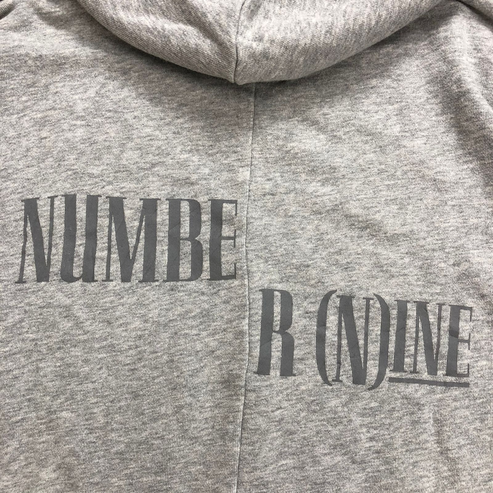 Number (N)ine Number Nine Grey Hoodie Size US M / EU 48-50 / 2 - 5 Thumbnail