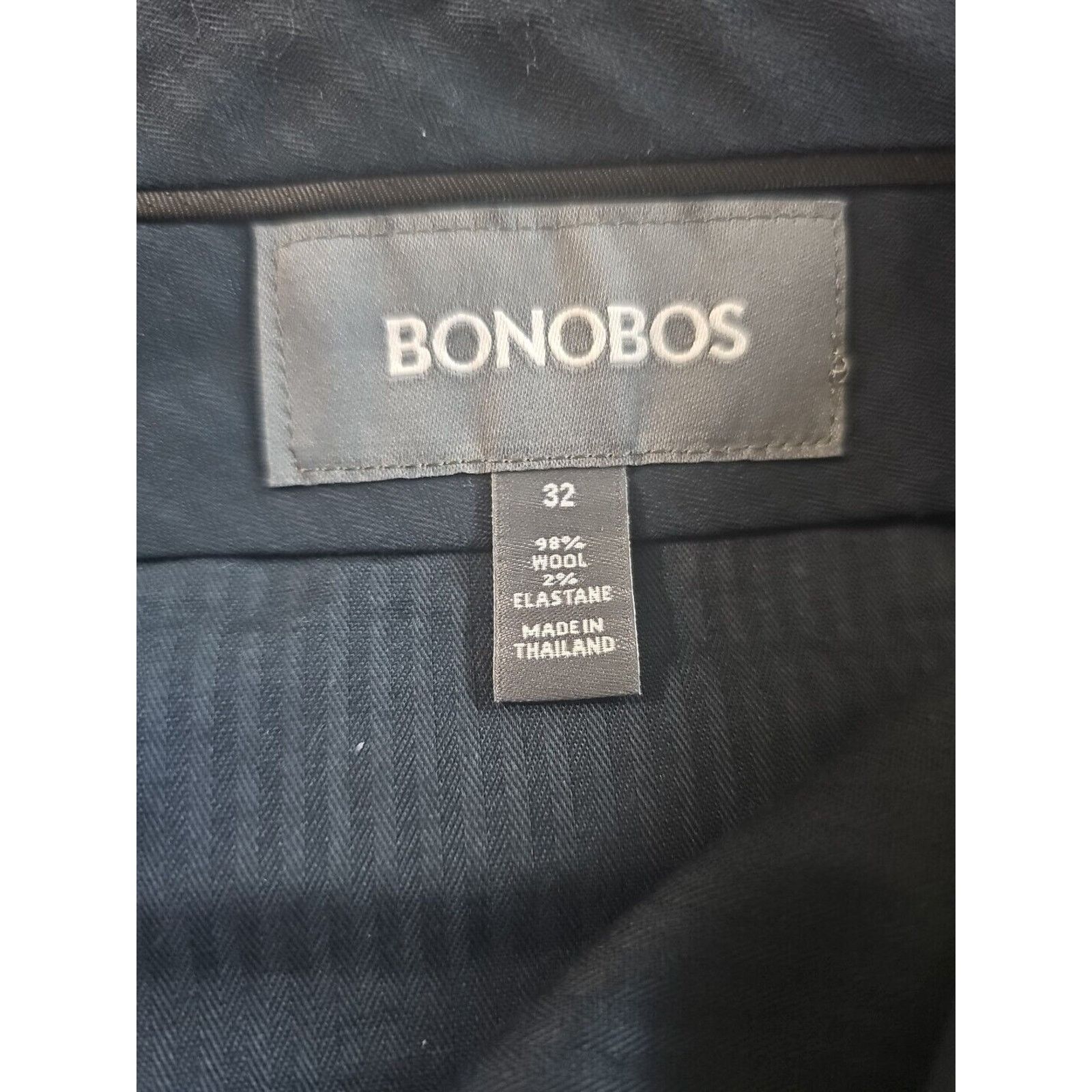 Bonobos NWT 32x34 Bonobos Workday Wools Slacks - Charcoal Size US 32 / EU 48 - 5 Thumbnail