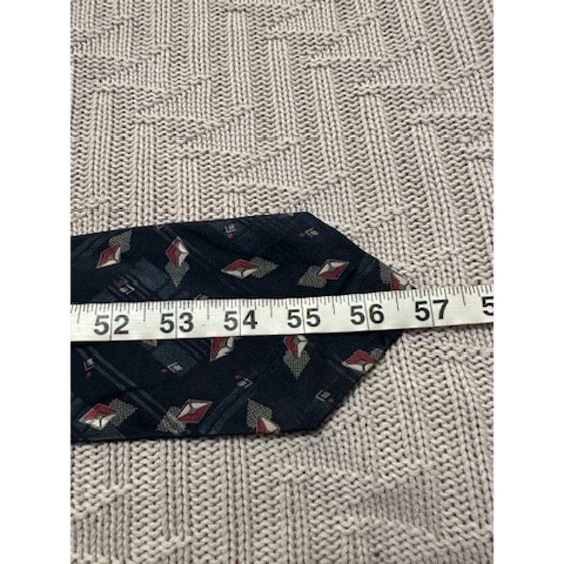 Polo Ralph Lauren Polo Ralph Lauren navy print silk tie Size ONE SIZE - 3 Thumbnail