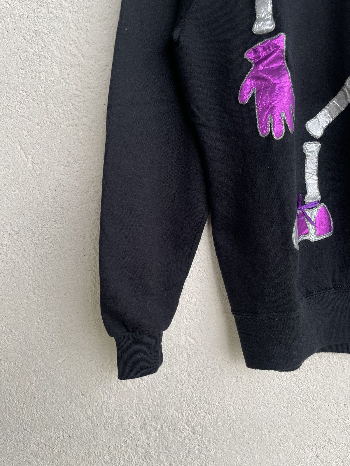 Kapital 2000s Jerzees Skeleton Appliqué Maison Number Ifsix LGB Y2K Size US L / EU 52-54 / 3 - 3 Thumbnail