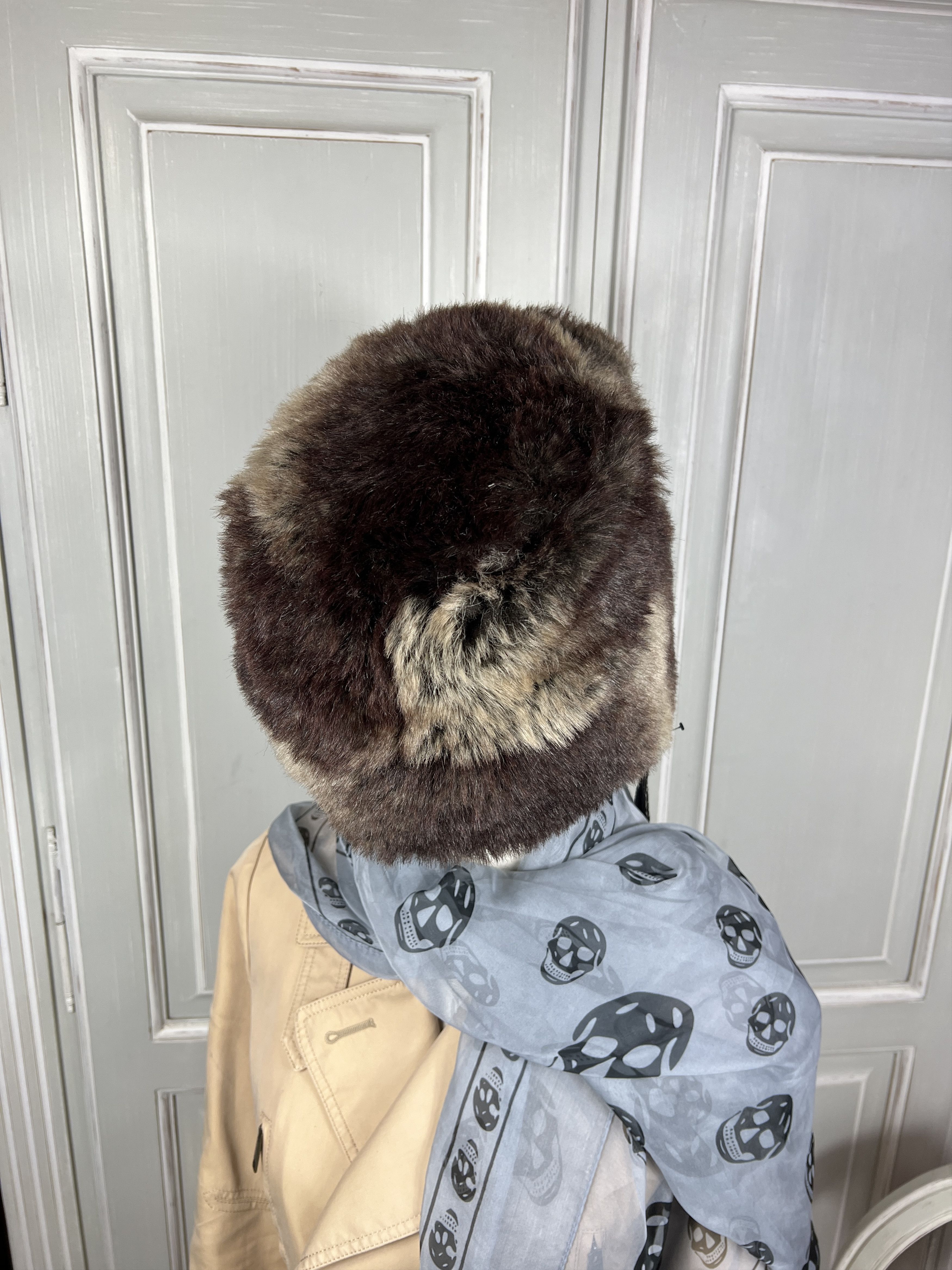 Japanese Brand × Vintage Y2k Faux Fur Ushanka Vintage Fuzzy Warm Trapper hat Size ONE SIZE - 5 Thumbnail