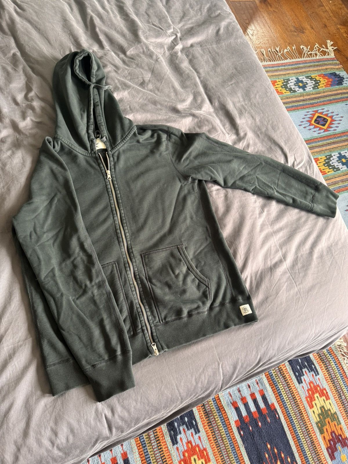Reigning Champ Reigning Champ Midweight Terry Slim Zip Hoodie Size US XL / EU 56 / 4 - 1 Thumbnail