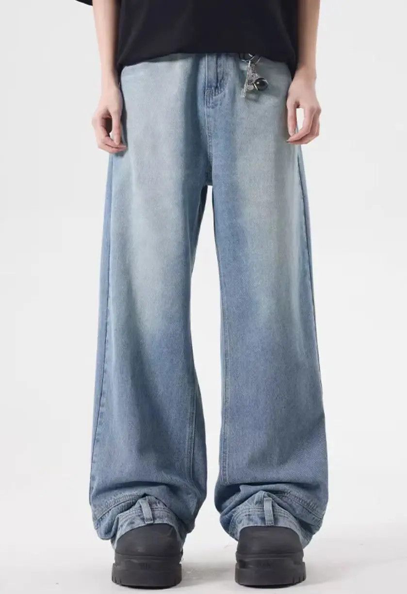 Designer × Japanese Brand Vintage Hip Hop Punk Loose Casual Pants Size US 32 / EU 48 - 2 Thumbnail
