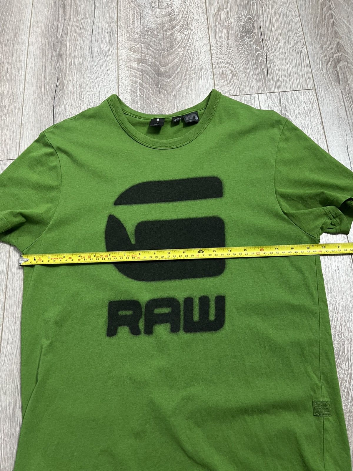 G-Star G-Star Raw Y2K T-Shirt Big Logo Men Tee Green Size US M / EU 48-50 / 2 - 15 Thumbnail