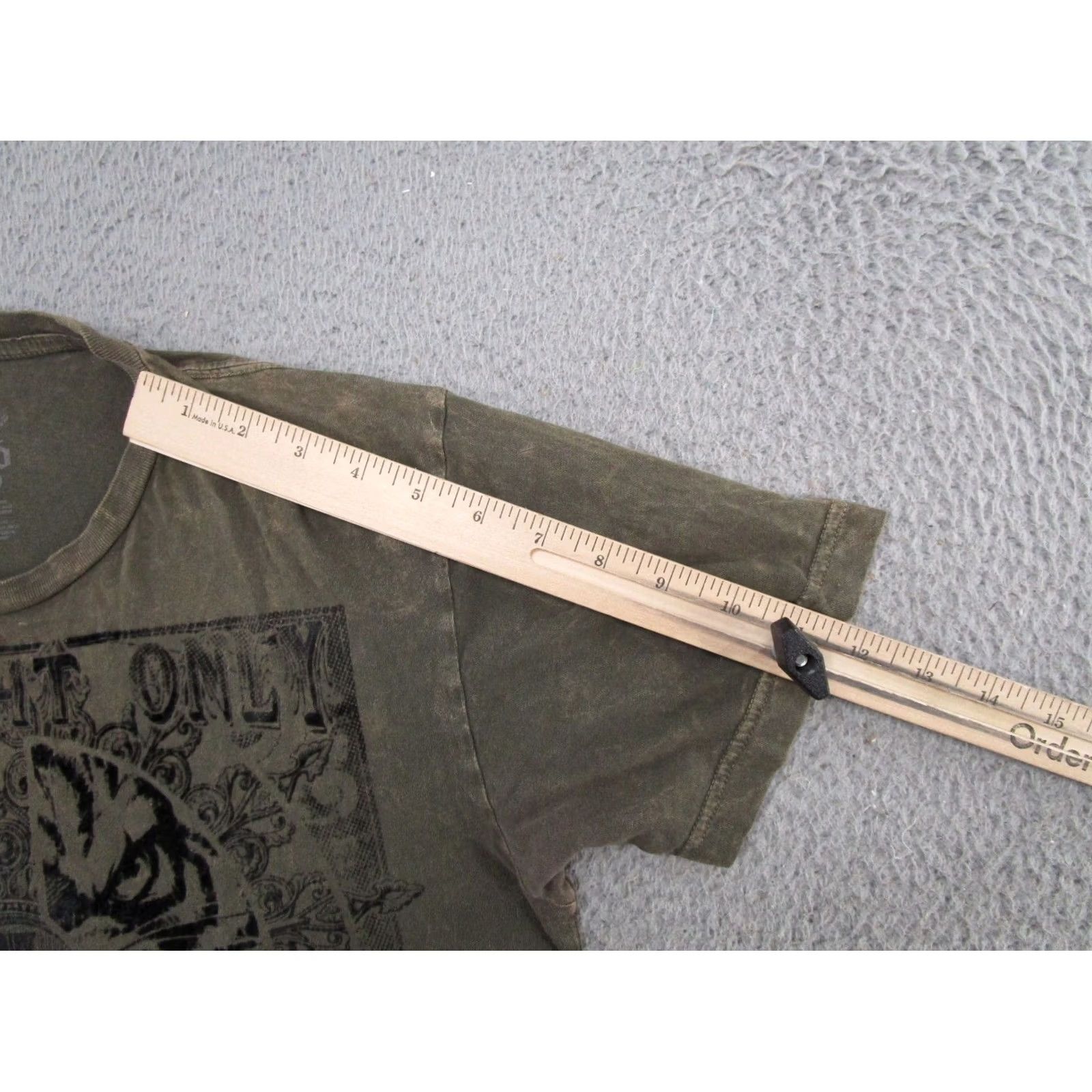 Point Zero VINTAGE Point Zero Brand Grunge Peace Sign Graphic Tee Shirt M SZ M Green Cotton T-Shirt Mens 2000s Size US M / EU 48-50 / 2 - 7 Thumbnail