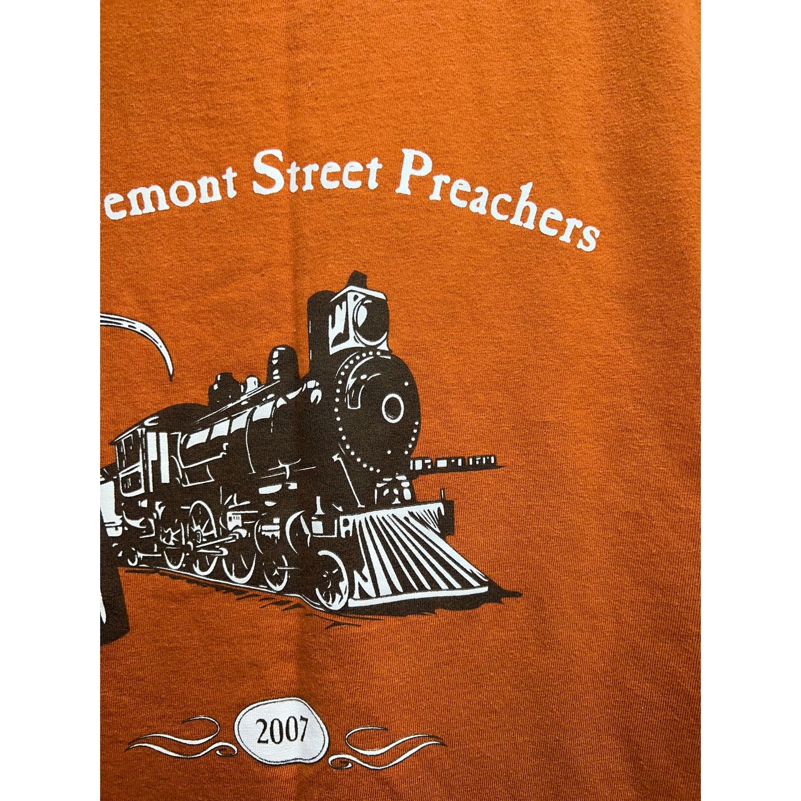 Hanes Vintage Fremont Street Preachers Shirt Tour Band Tee L Size US L / EU 52-54 / 3 - 4 Thumbnail