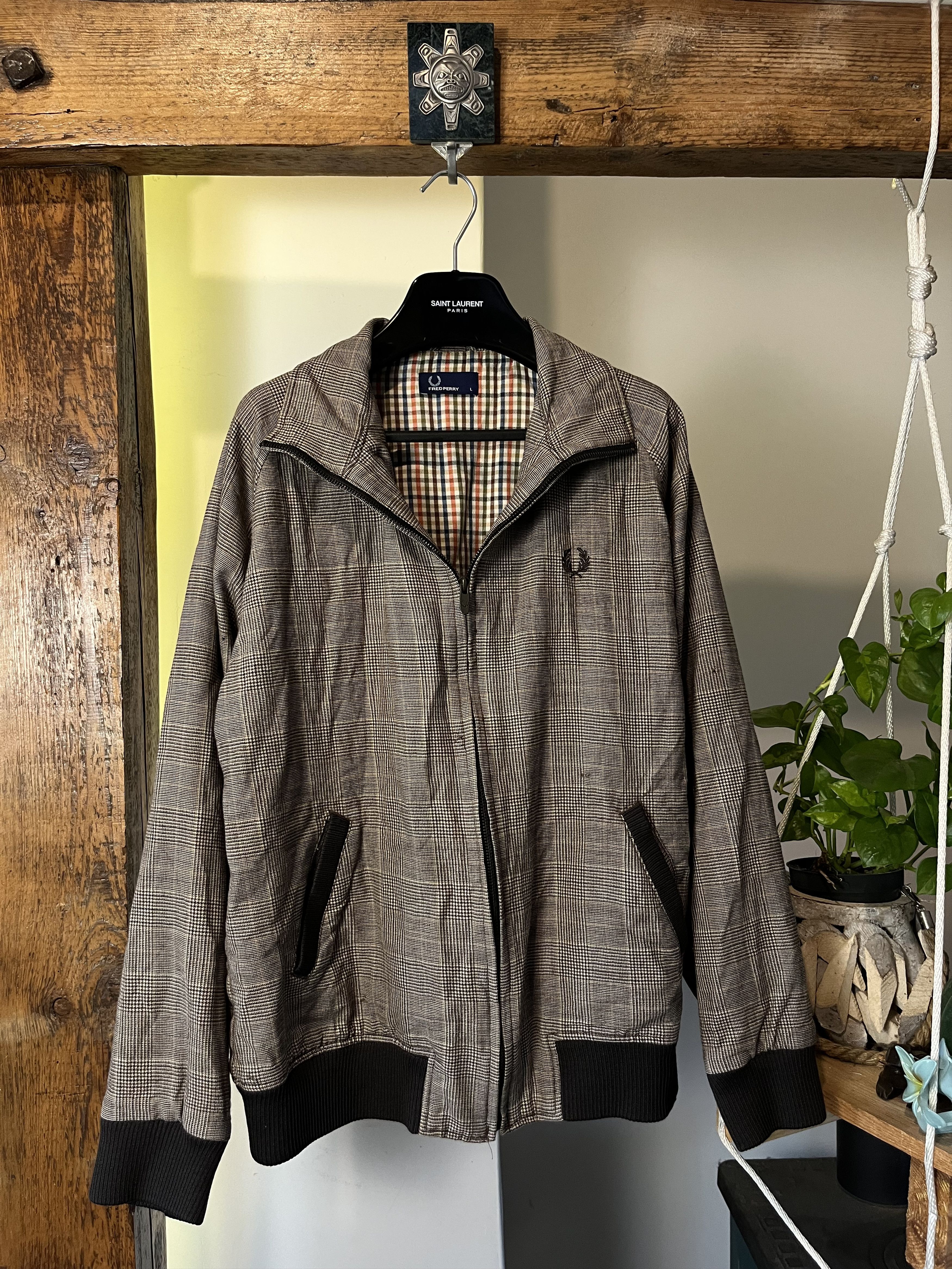 Fred Perry × Vintage Vintage Fred Perry Wool Jacket Size US L / EU 52-54 / 3 - 1 Thumbnail