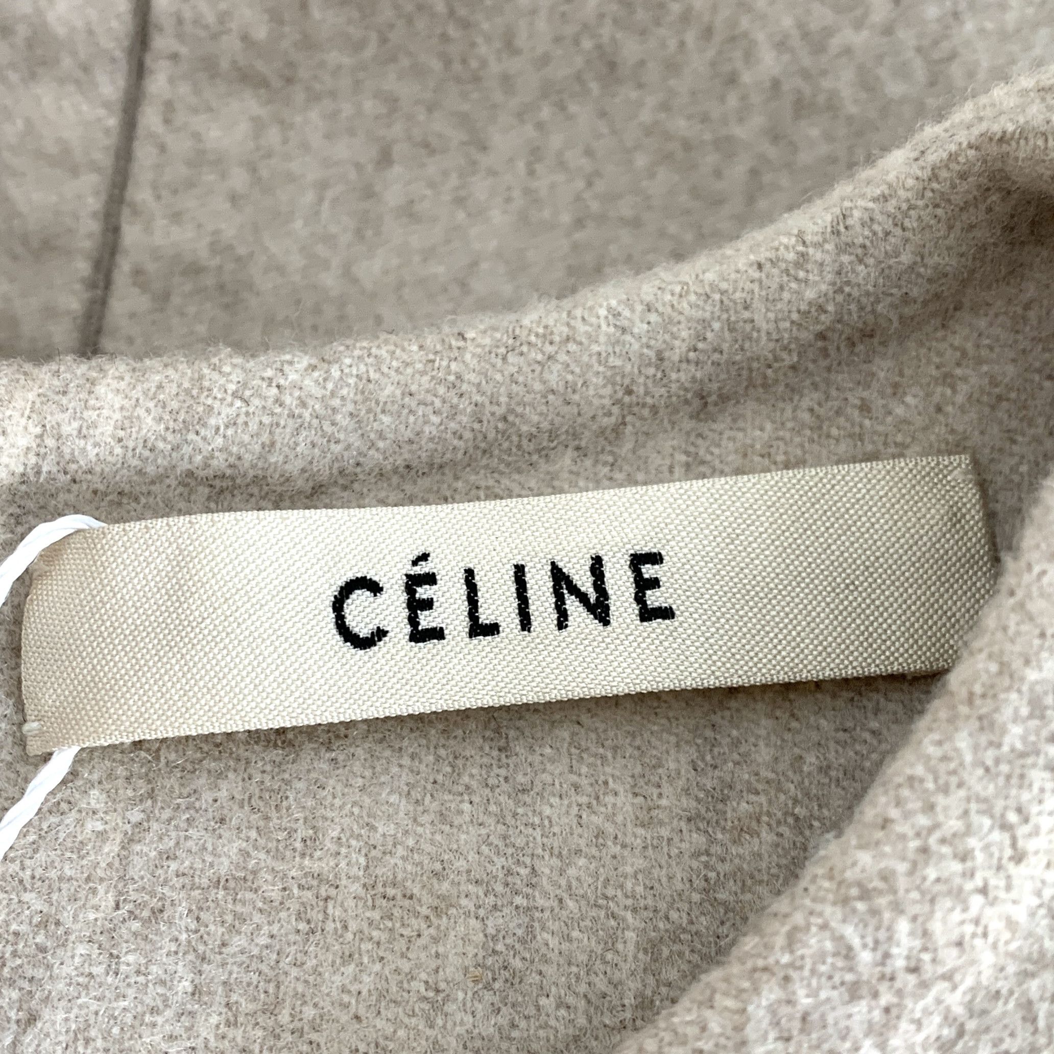 Celine Celine Dress – Khaki Wool Knit (Size XS) Size XS / US 0-2 / IT 36-38 - 2 Thumbnail