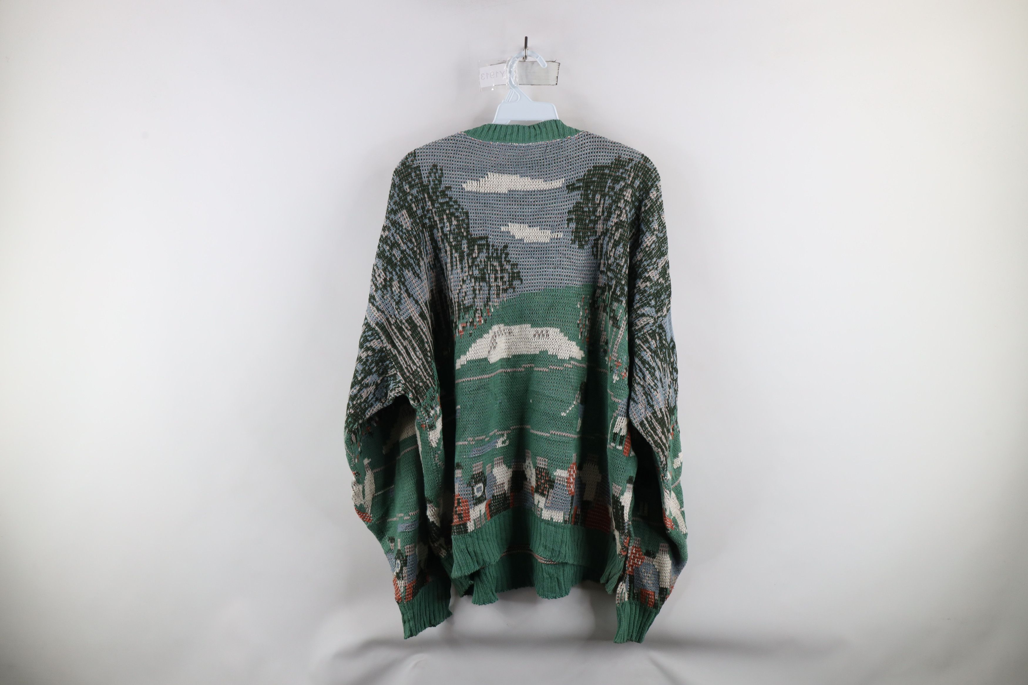 Vintage Vintage 90s Streetwear Golfing Knit Crewneck Sweater USA Size US XL / EU 56 / 4 - 10 Thumbnail