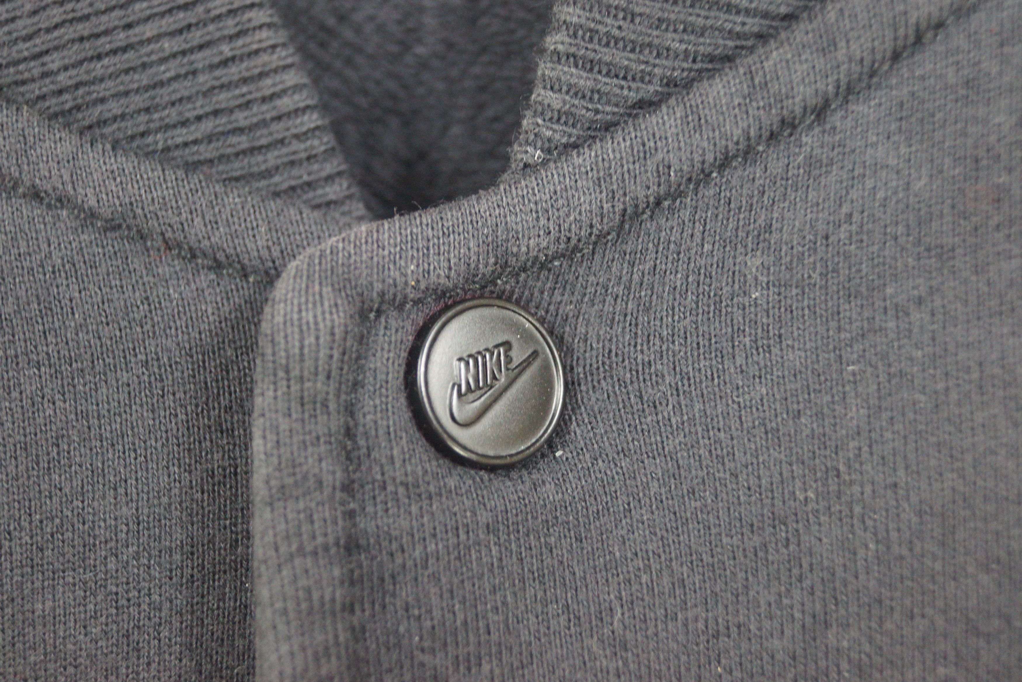 Nike × Vintage Nike Sweater Button Up Small Logo Nice Design Size US XL / EU 56 / 4 - 3 Thumbnail