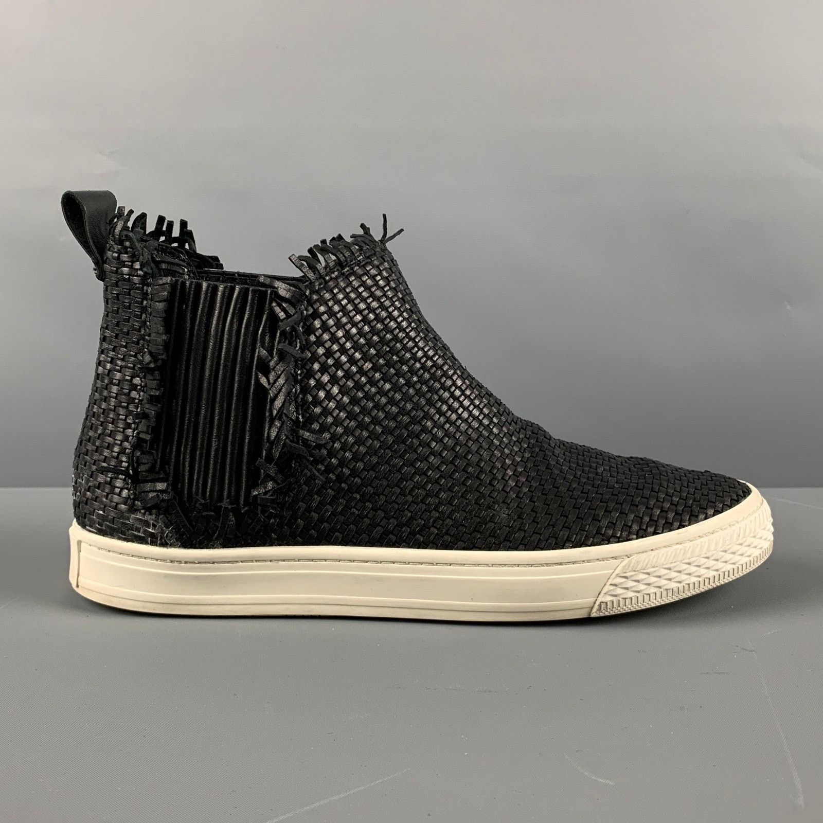 Loeffler Randall LOEFFLER RANDALL Size 8.5 Black White Leather Ankle Sneakers Size US 8.5 / IT 38.5 - 2 Thumbnail