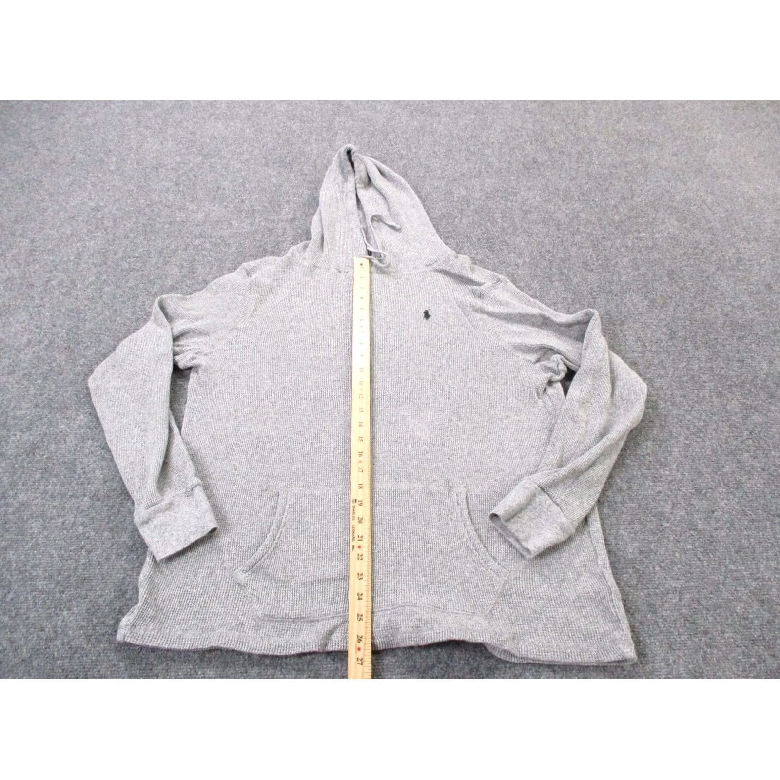Polo Ralph Lauren Polo Ralph Lauren Hoodie Sweatshirt Mens 2XL Gray Pullover Pony Logo Casual Size US XXL / EU 58 / 5 - 4 Thumbnail