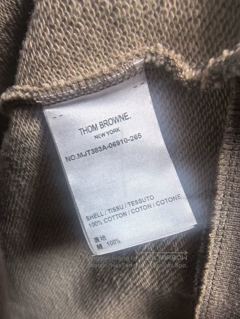 Thom Browne Thom Browne Classic Crew Neck Sweatshirt Size US L / EU 52-54 / 3 - 6 Thumbnail
