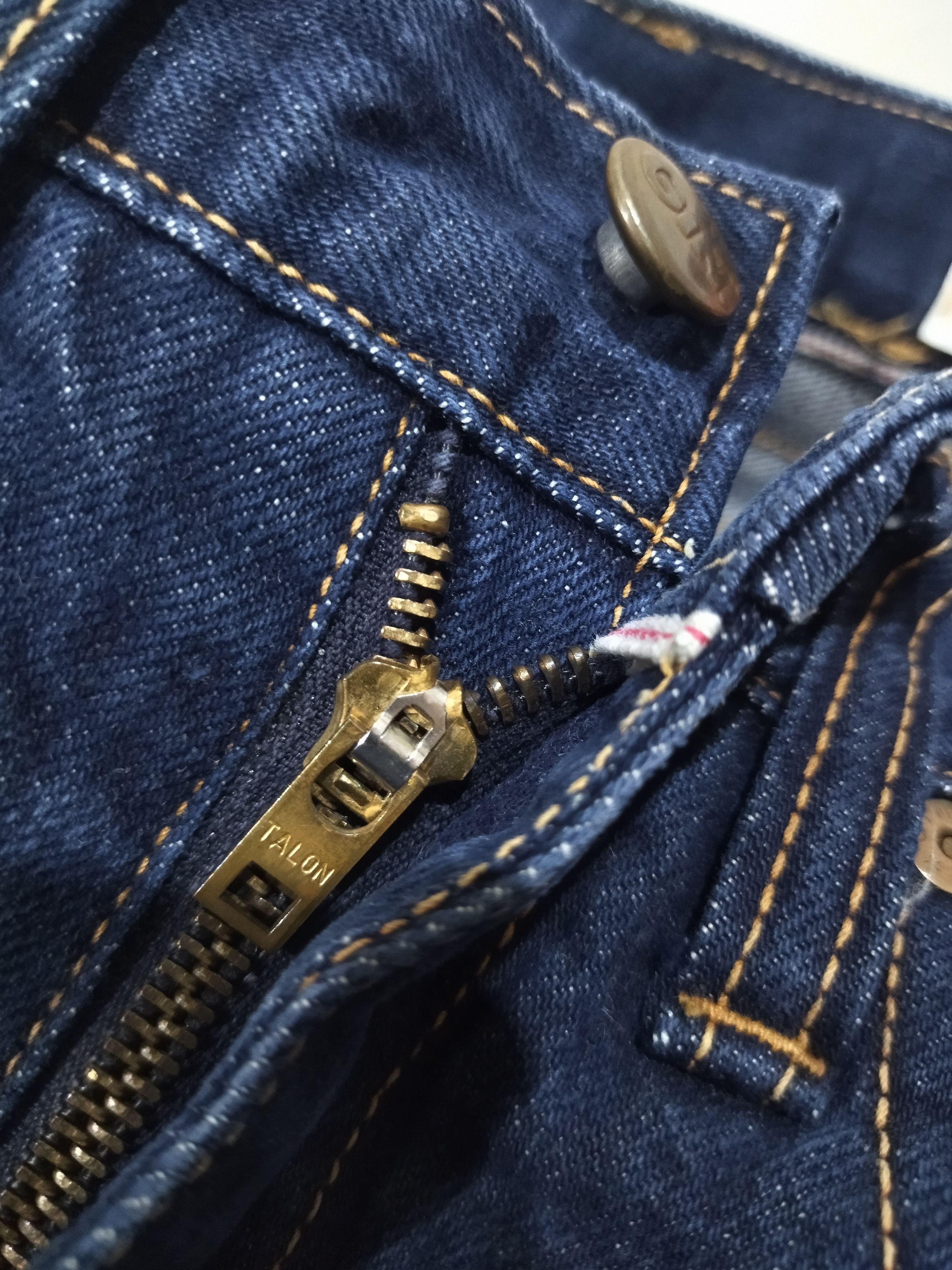 Indigo × Vintage Vintage jeans Denim GIN made in USA 70s Selvedge Size US 26 / EU 42 - 13 Thumbnail