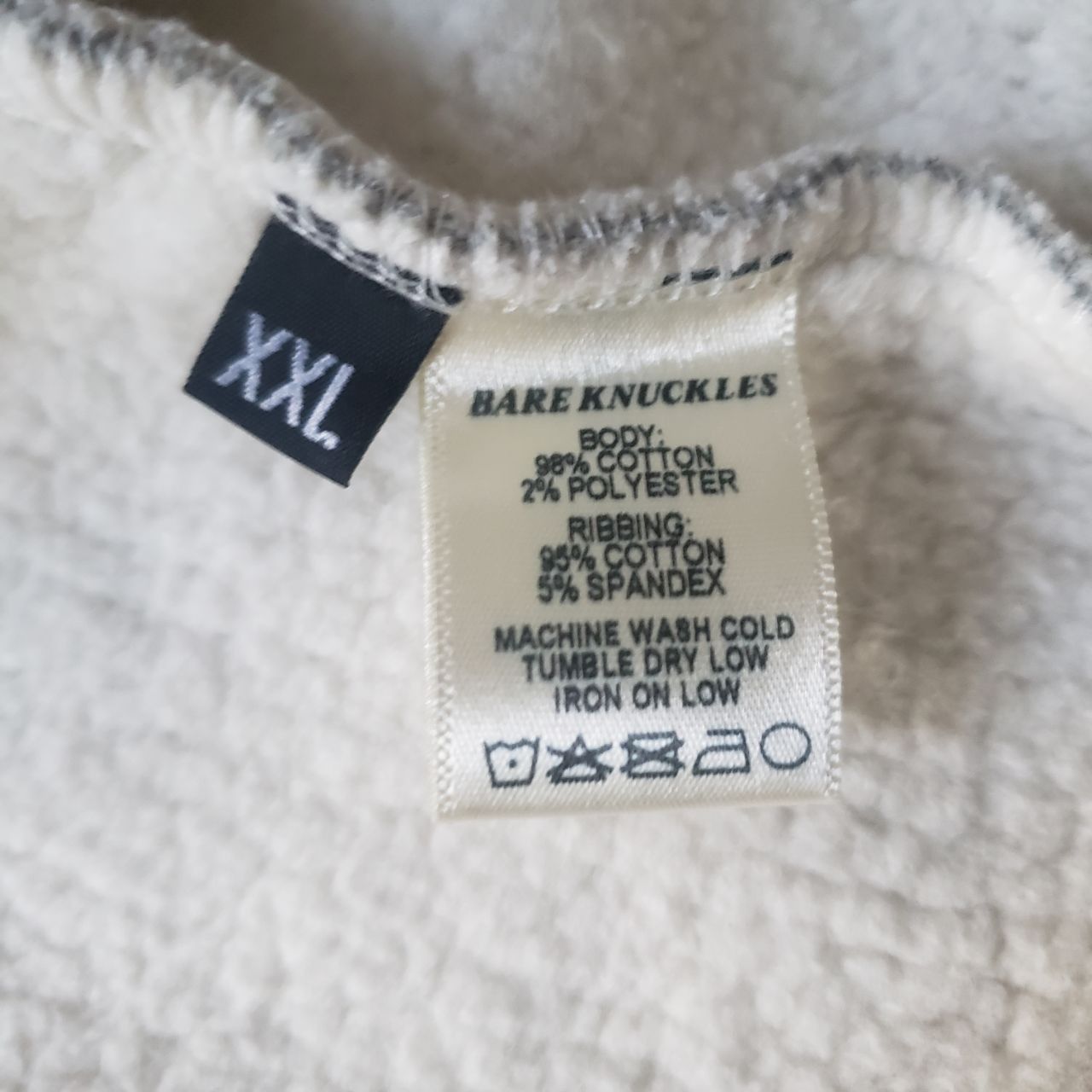 Bare Knuckles Bare Knuckles Basics Hoodie Grey Size US XXL / EU 58 / 5 - 3 Thumbnail
