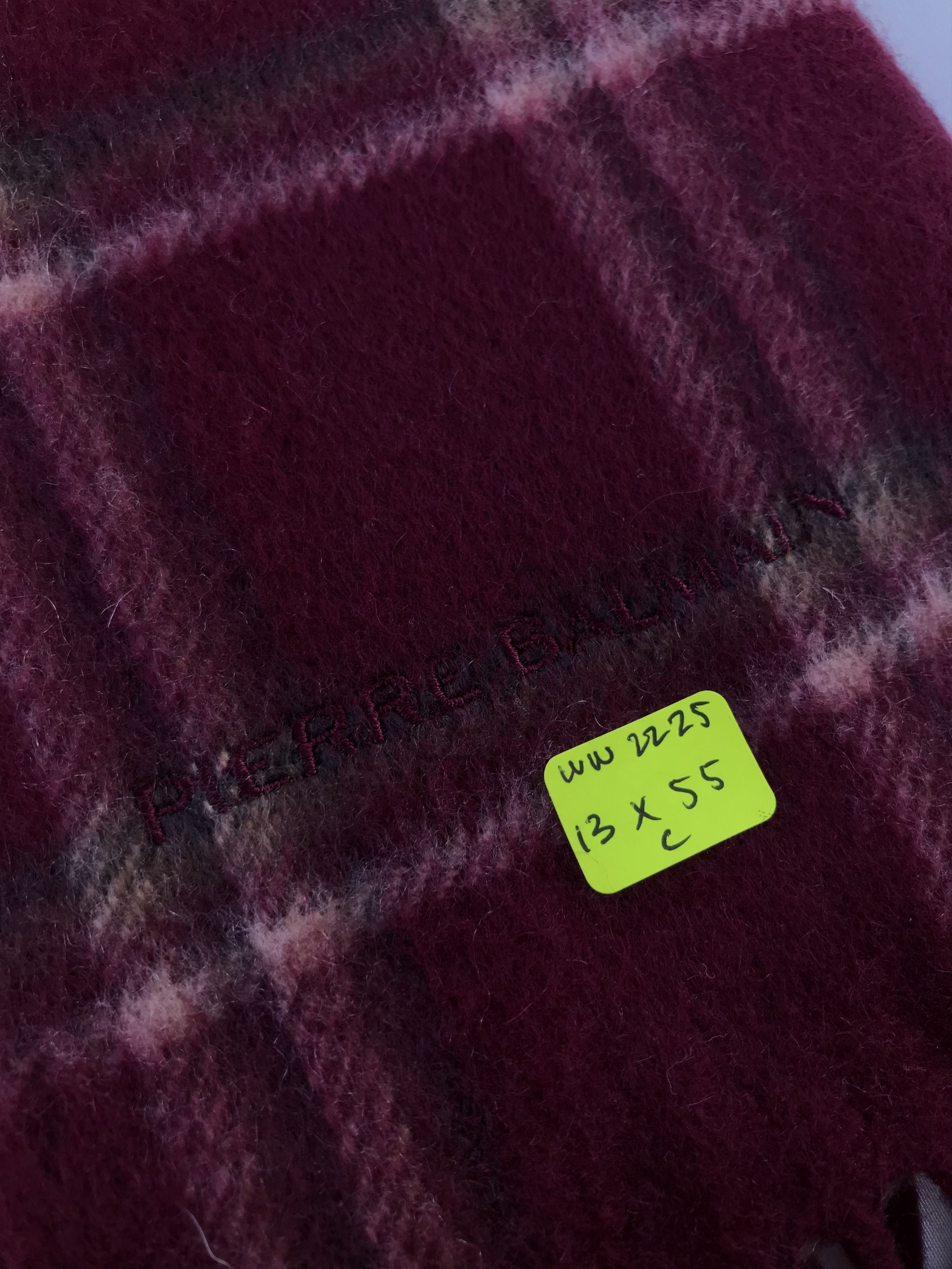 Vintage Pierre Balmain Scarf / Muffler / Neckwear - WW2225 Size ONE SIZE - 4 Thumbnail