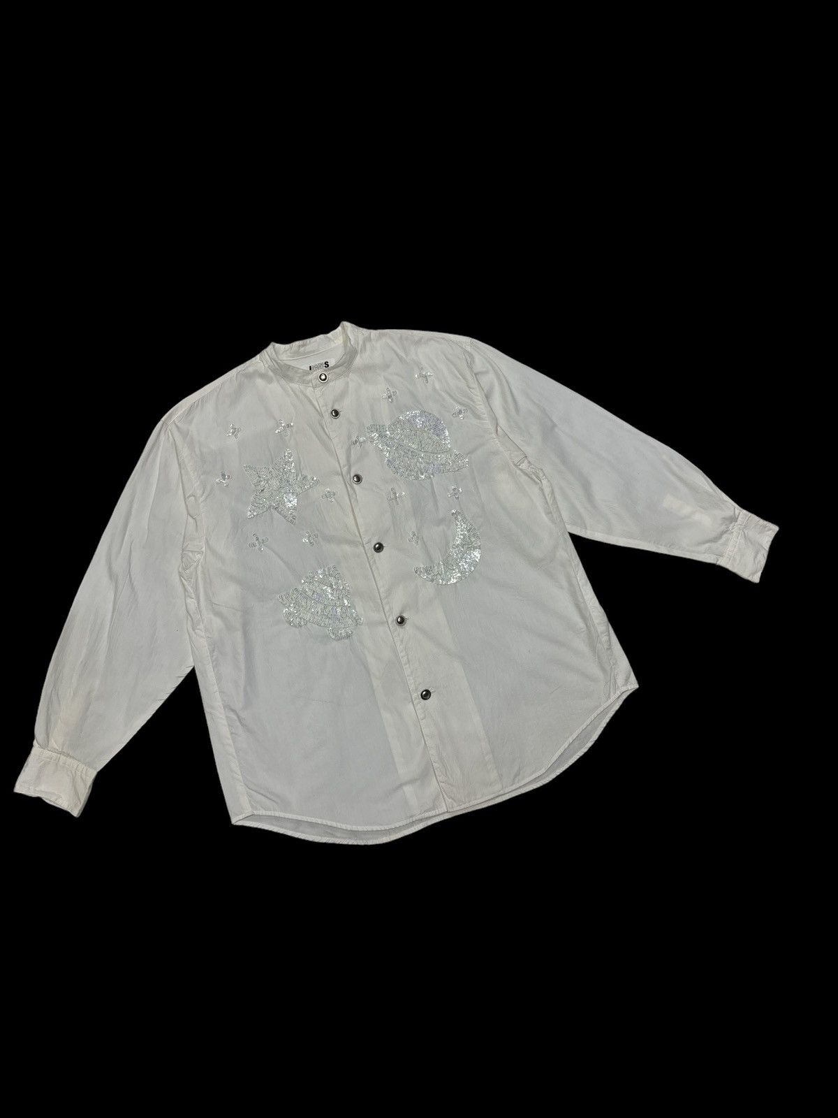 Issey Miyake ISSEY MIYAKE I.S SEQUIN SHIRT BUTTON UPS Size US M / EU 48-50 / 2 - 1 Thumbnail