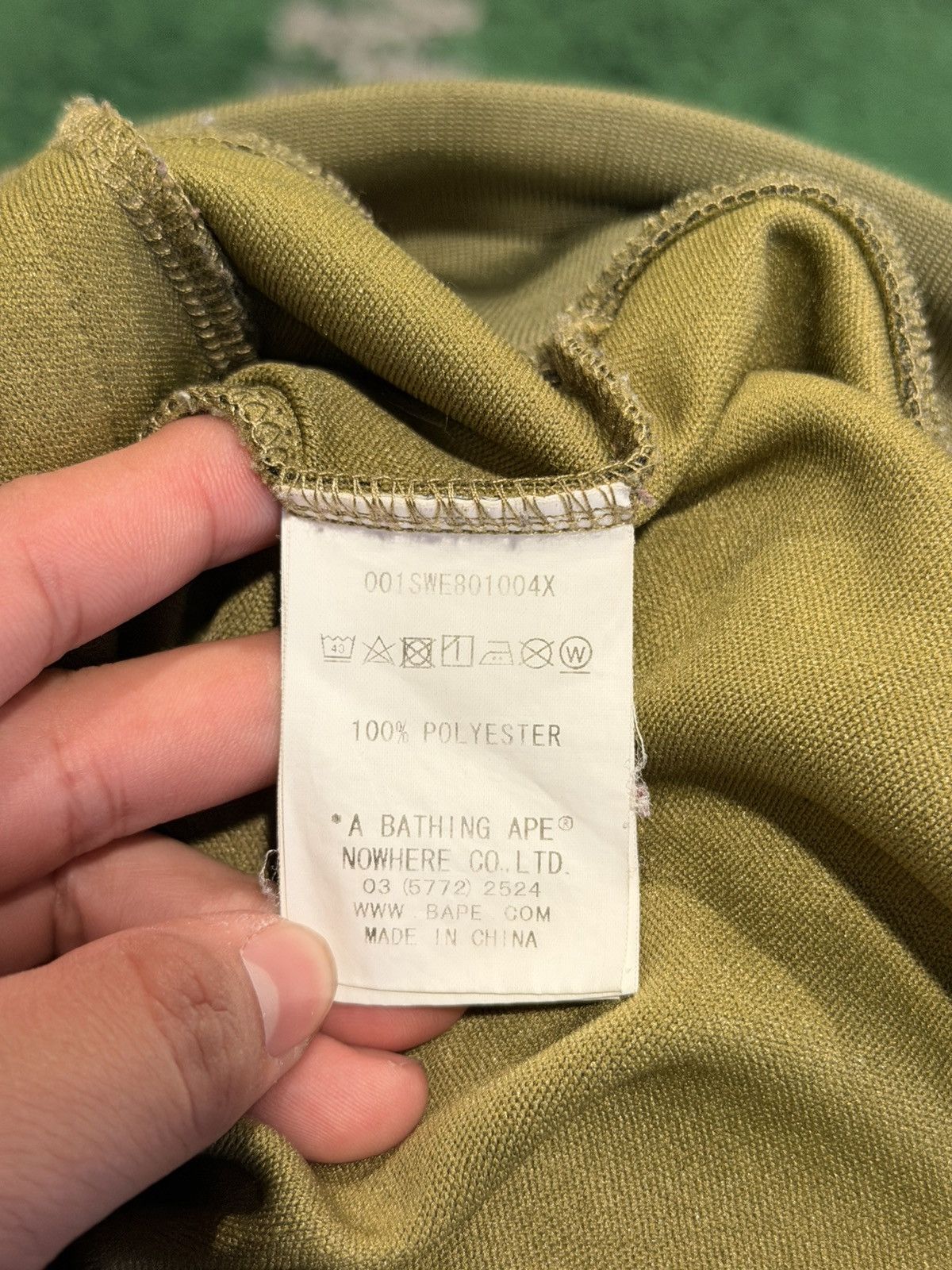 Bape BAPE - Green Camo Ape Head WGM Track Jacket - Medium Size US M / EU 48-50 / 2 - 7 Thumbnail
