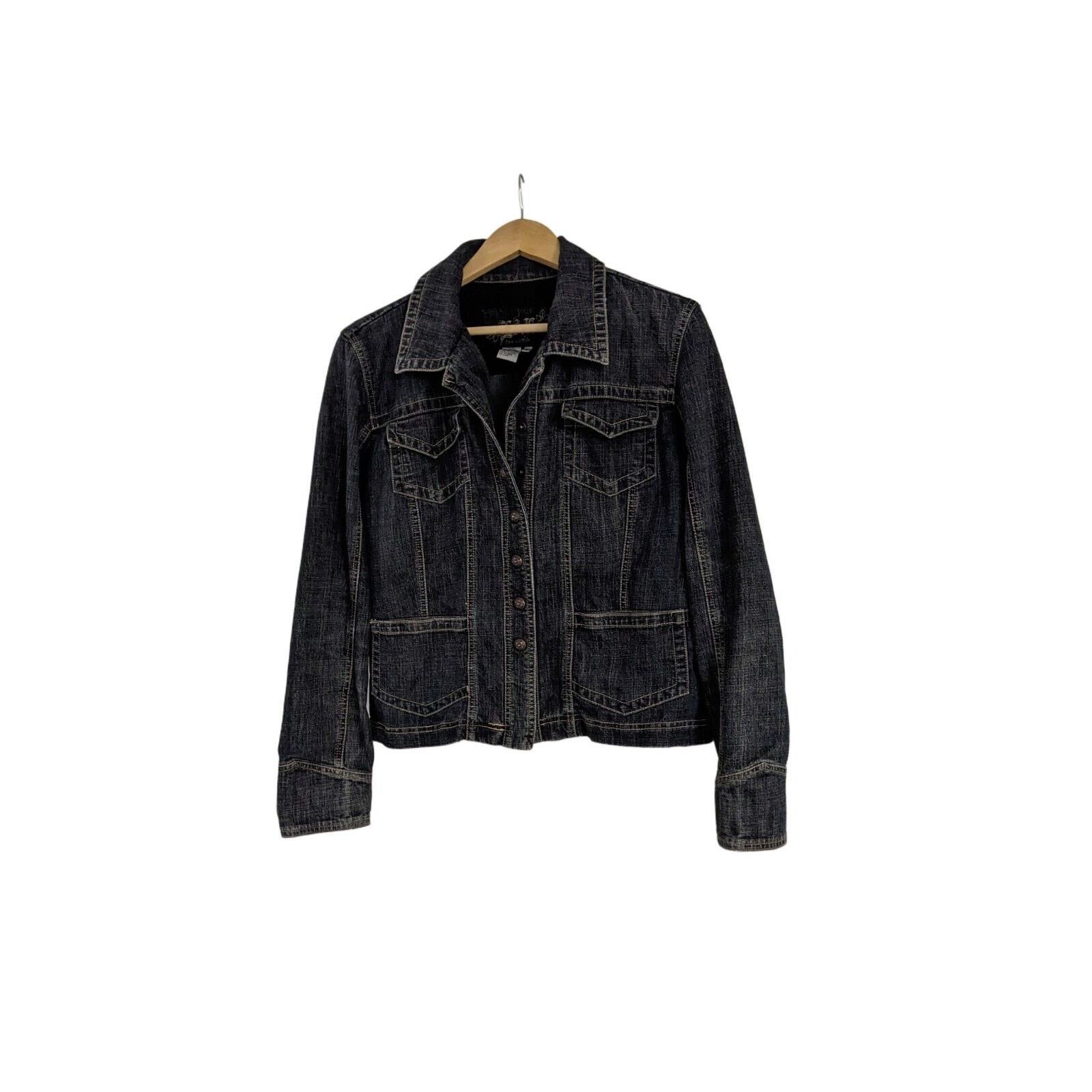 Other Vintage LAL Denim Jean Jacket Size L. Belted Back. Nipped In Size L / US 10 / IT 46 - 1 Thumbnail