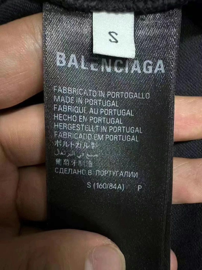 Balenciaga Balenciaga Masking Tape Short Sleeve Size US S / EU 44-46 / 1 - 4 Thumbnail